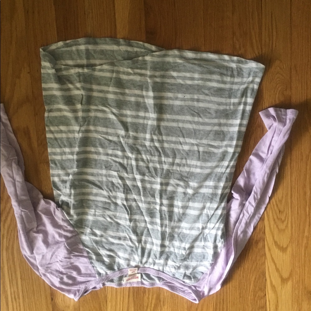 3/4 sleeve striped shirt